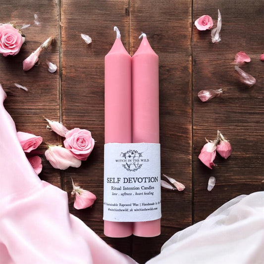 Self Devotion Ritual Intention Candles